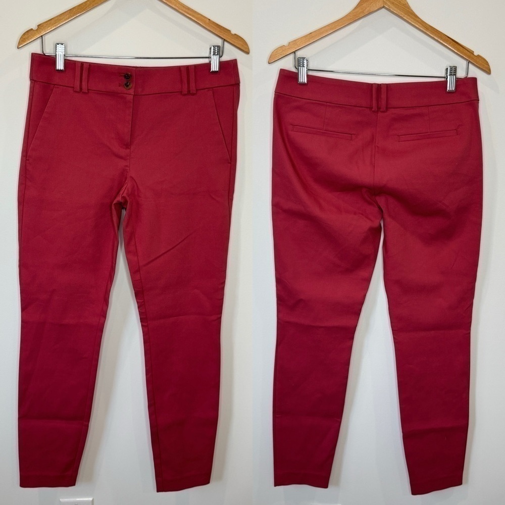 LOFT Skinny Red/Orange Women’s Pants (sz 4)